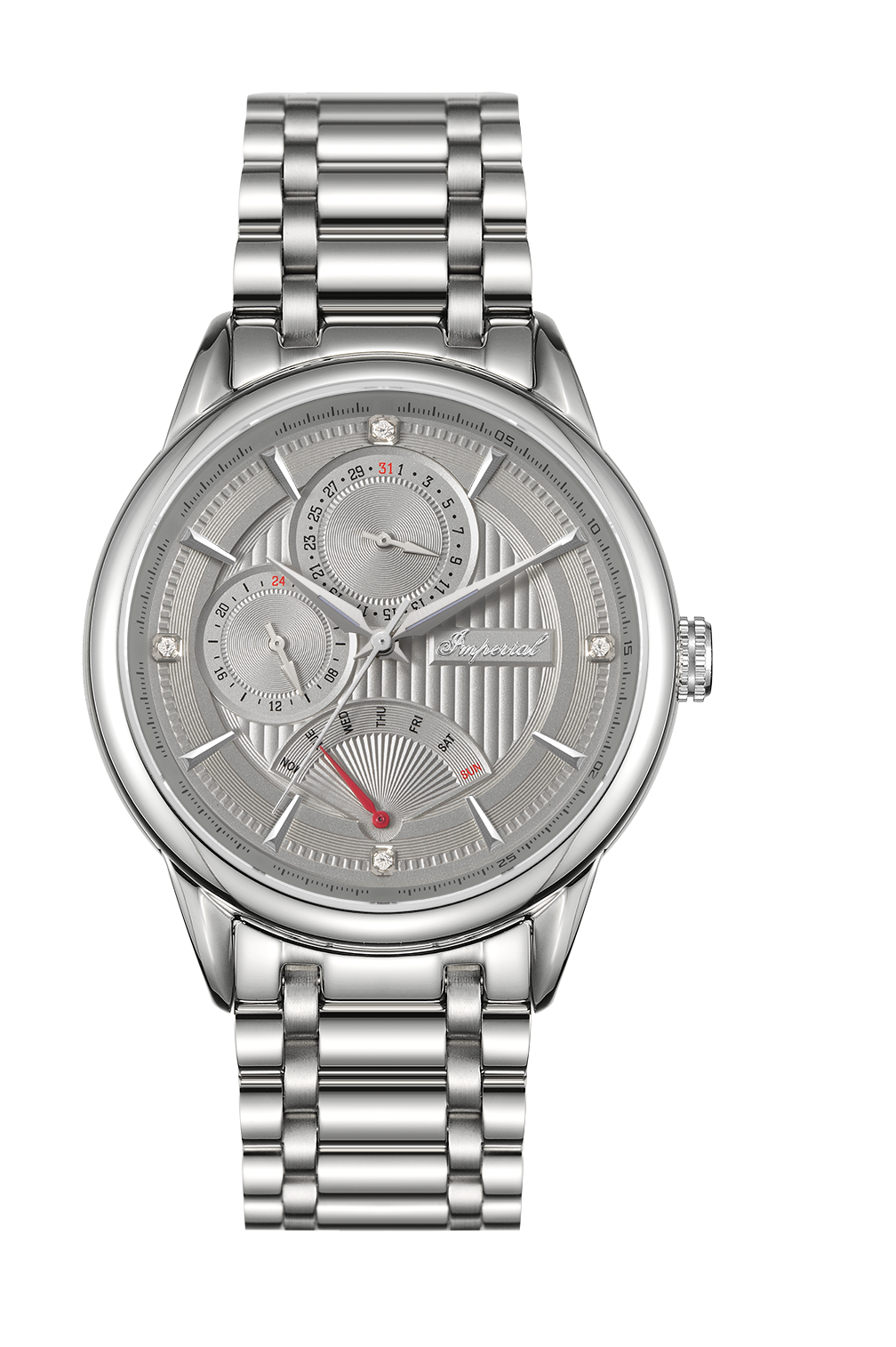 Imperial Chronograph – Racing-Inspired Design (Ref. 4709) White and Grey