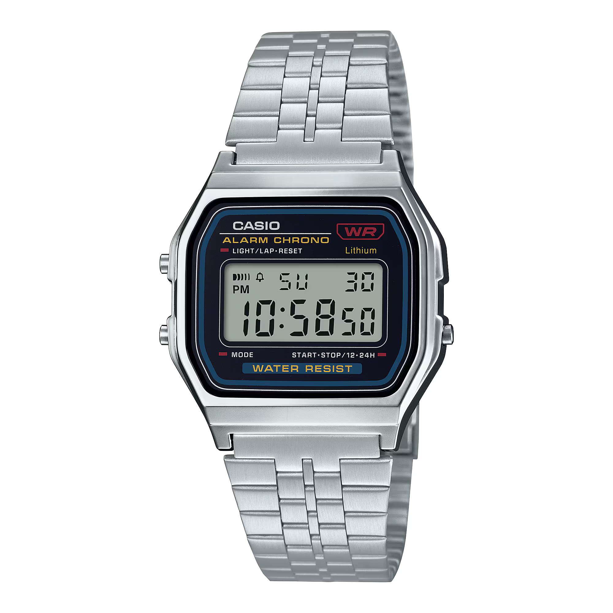 Casio Classic Digital – Silver Tone (A159)