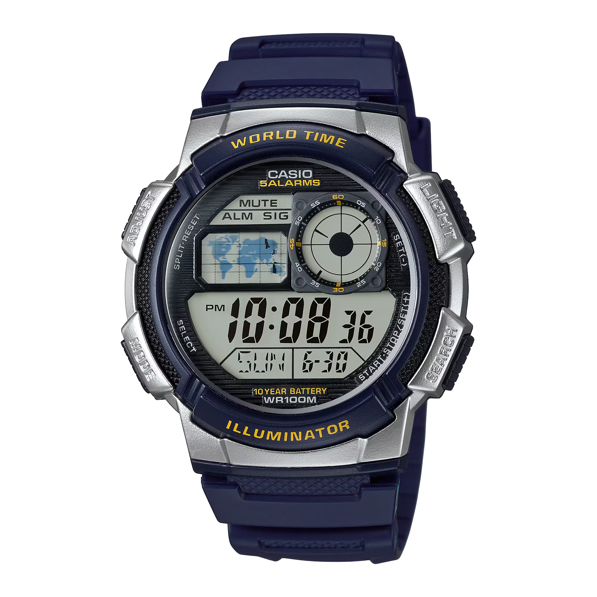 Casio World Time – Multi-Time Display (Ref: AE-1000WD-1AVDF)