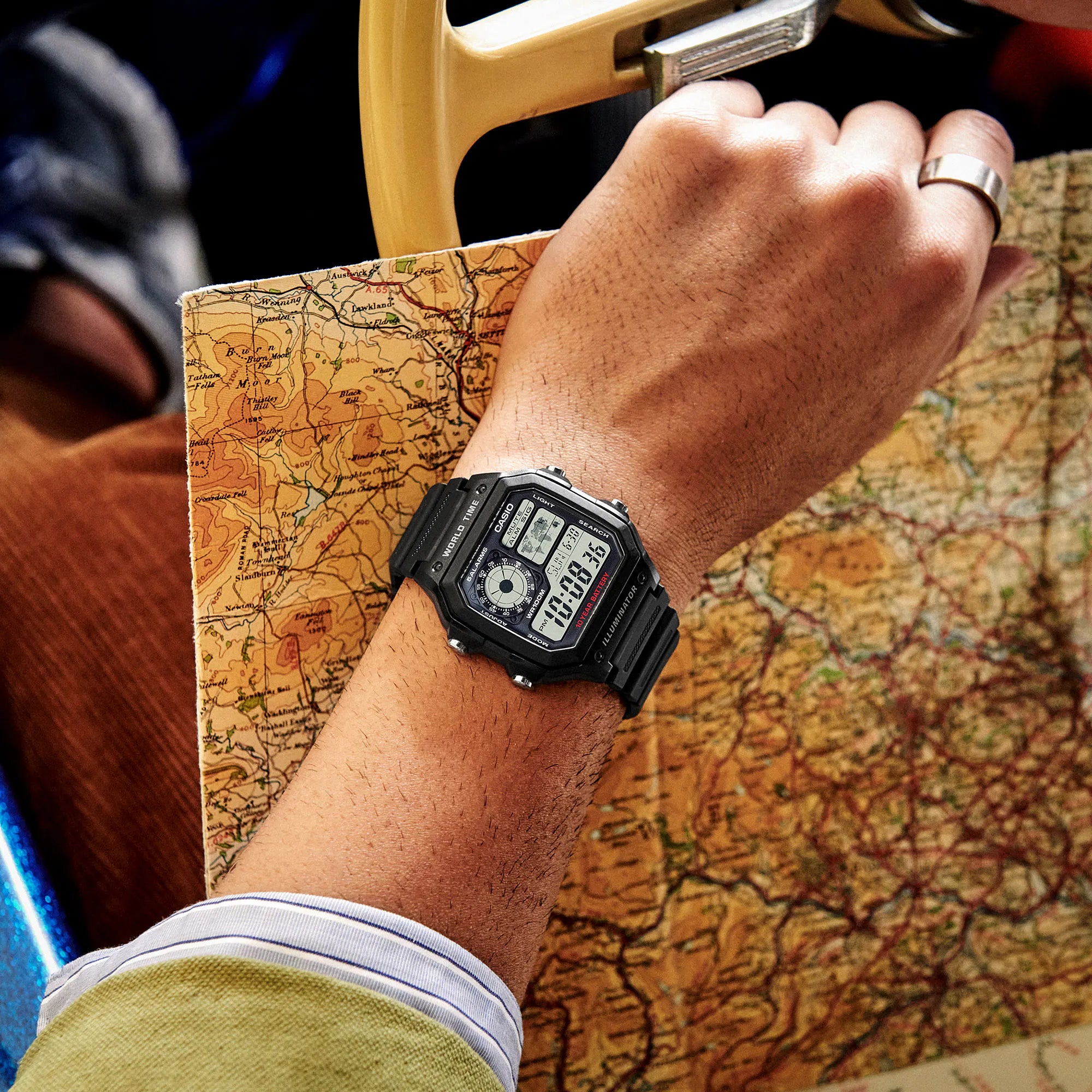 Casio World Time – Multi-Time Display (Ref: AE-1200WH)