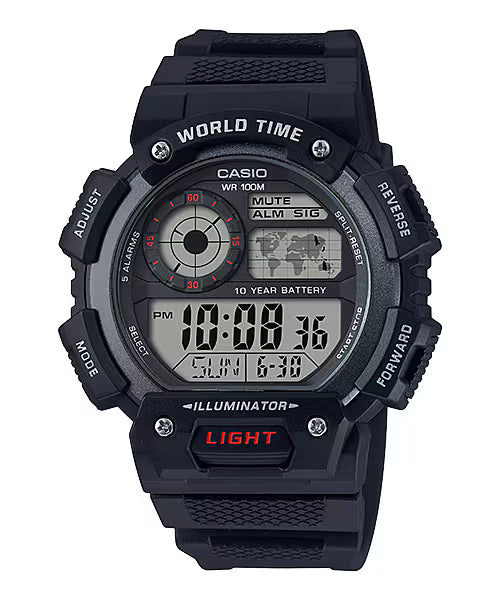 Casio World Time – Multi-Time Display (Ref: AE-1400WH)
