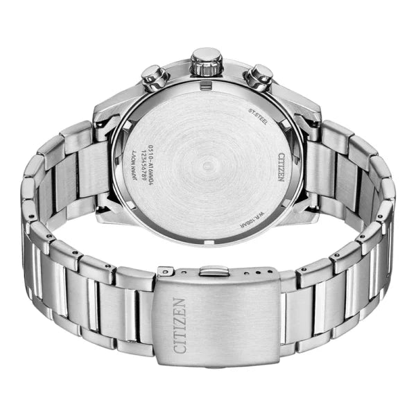 Citizen Quartz Chronograph – Stainless Steel Bracelet (Ref: AN3688)
