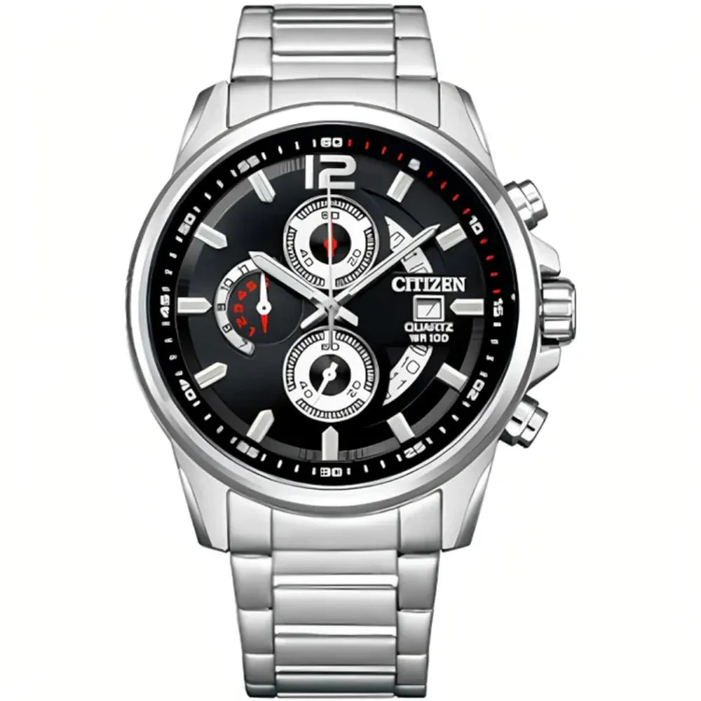 Citizen Quartz Chronograph – Stainless Steel Bracelet (Ref: AN3690-56E)