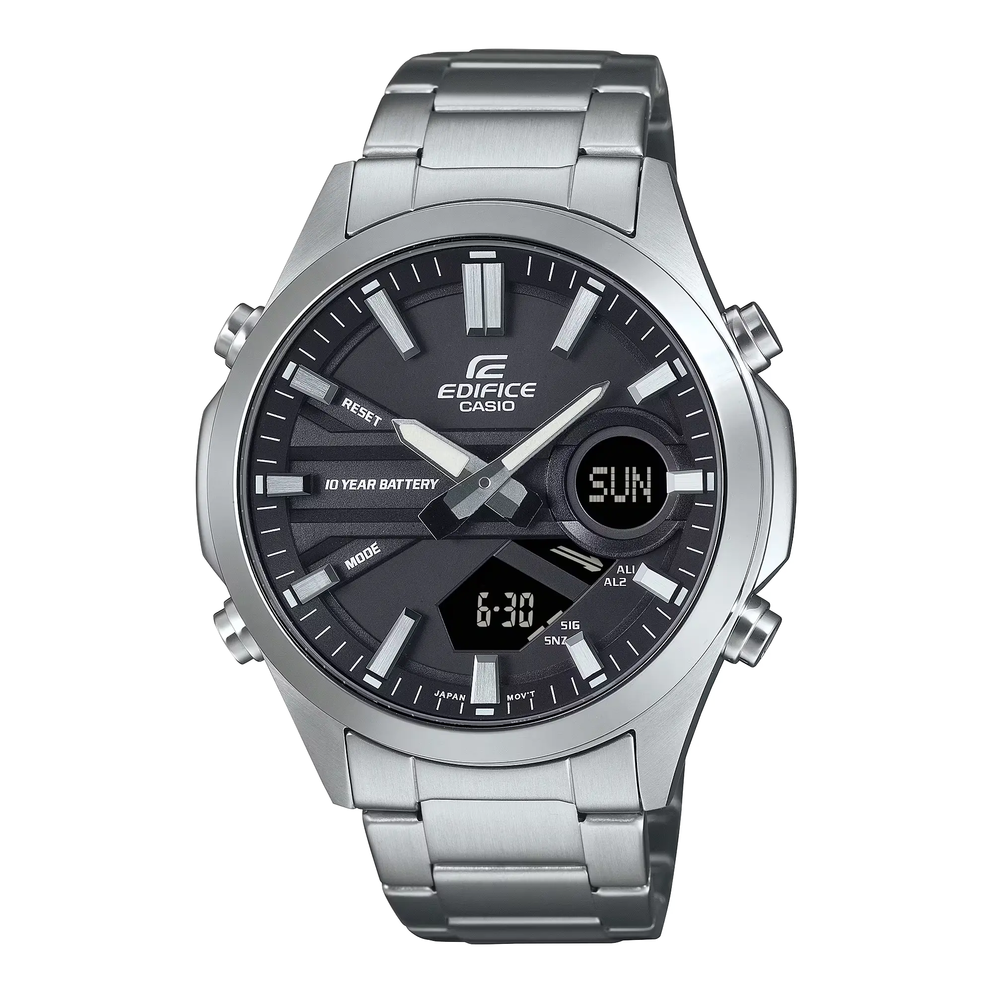 Casio Edifice Digital – Stainless Steel Bracelet (Ref. EFV-C120D)