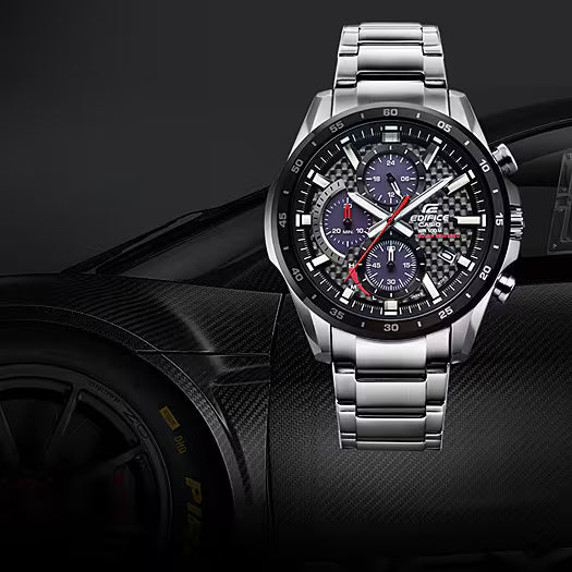 Casio Edifice Solar Chronograph – Sunray Dial (Ref. EQS-900DB)