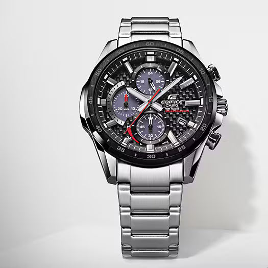 Casio Edifice Solar Chronograph – Sunray Dial (Ref. EQS-900DB)