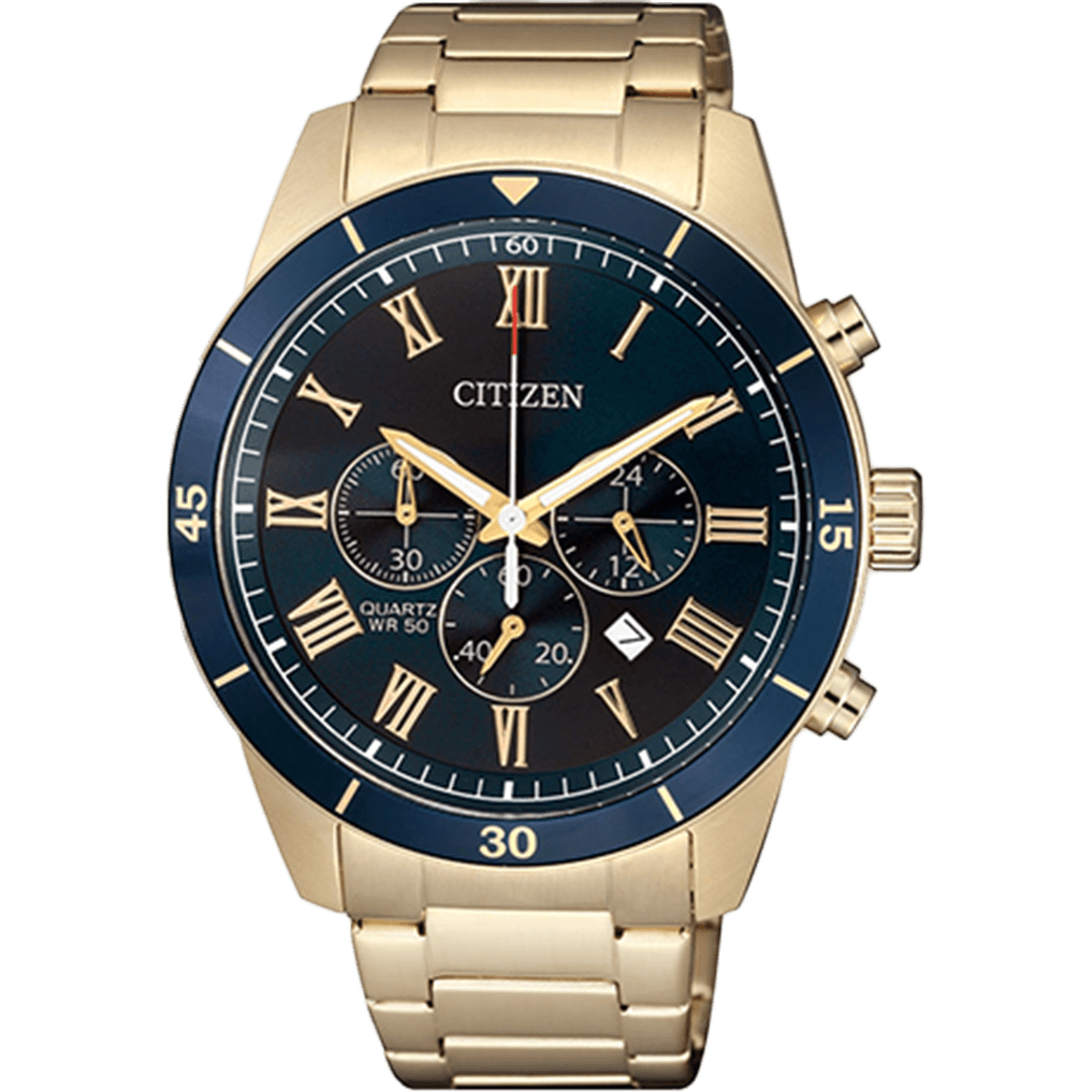 Citizen Quartz Chronograph – Stainless Steel Bracelet (Ref: AN8169-58L)