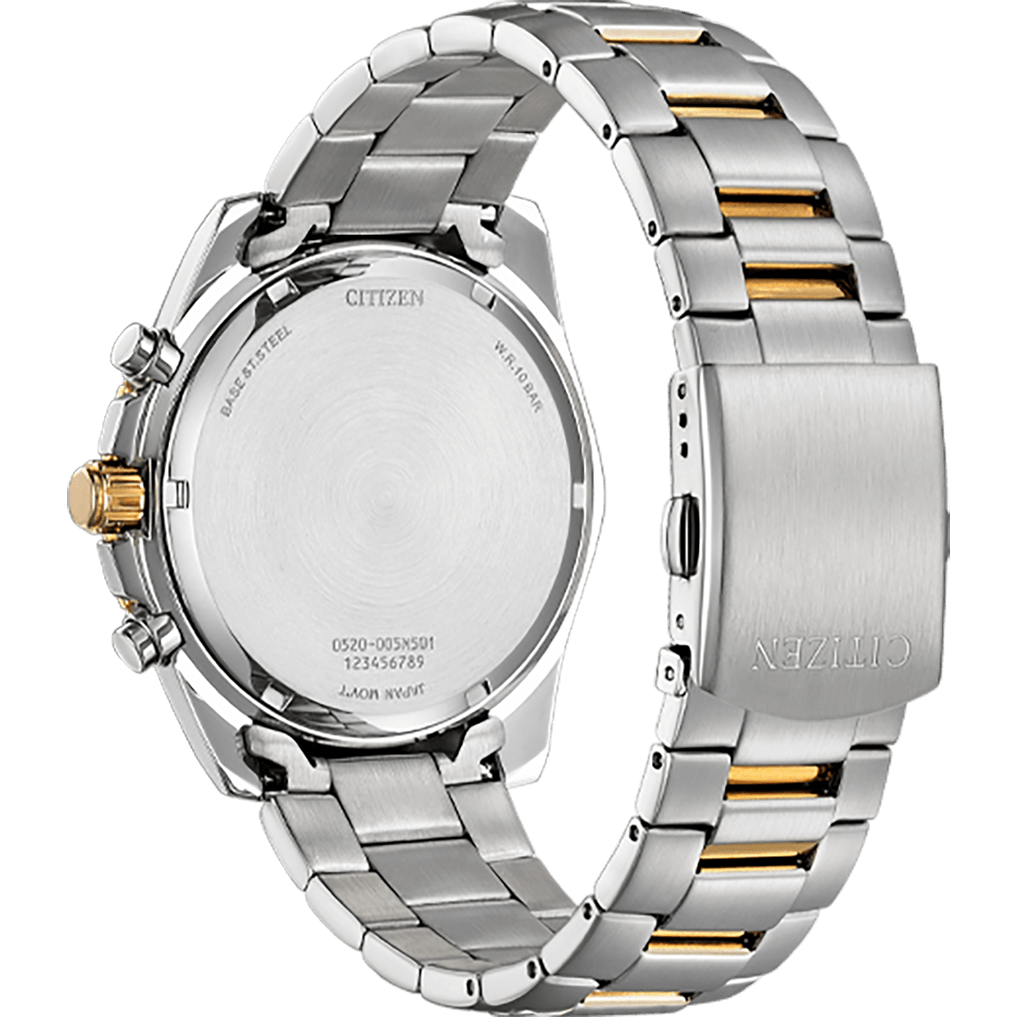 Citizen Quartz Chronograph – Stainless Steel Bracelet (Ref: AN8206-53L)