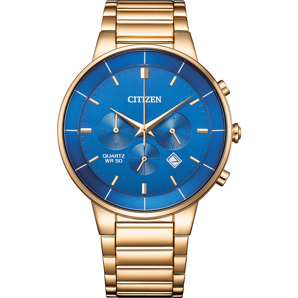 Citizen Quartz Chronograph – Stainless Steel Bracelet (Ref: AN8223-54L)