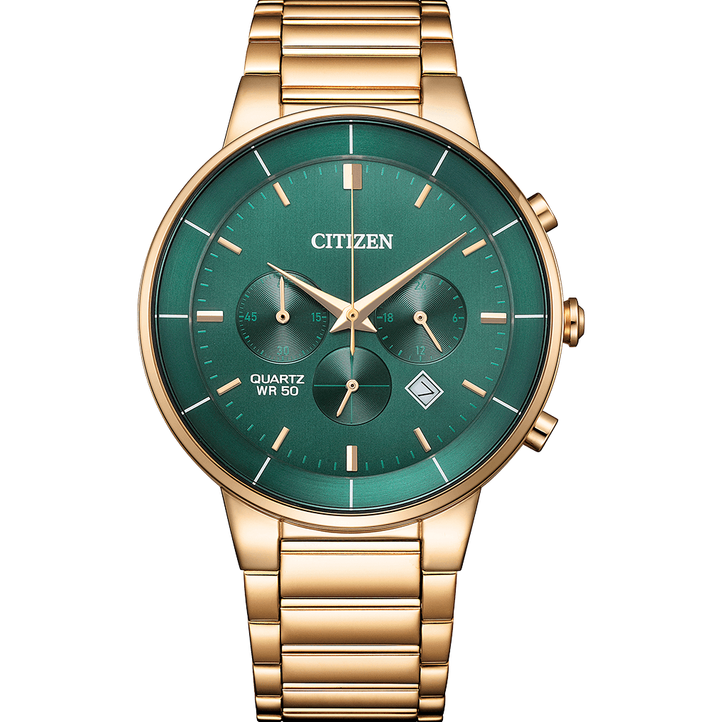 Citizen Quartz Chronograph – Stainless Steel Bracelet (Ref: AN8223-54X)