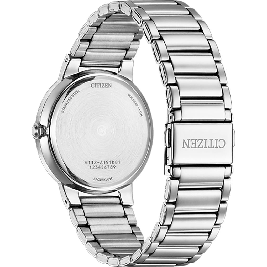 Citizen Quartz Daily Watch – Green Dial Stainless Steel (Ref: BI5120-51X)