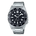 Casio Analog Quartz – Black Dial (Ref. MTD-135D)