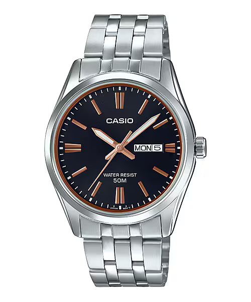 Casio Classic Analog – Stainless Steel (Ref. MTP-1335D)