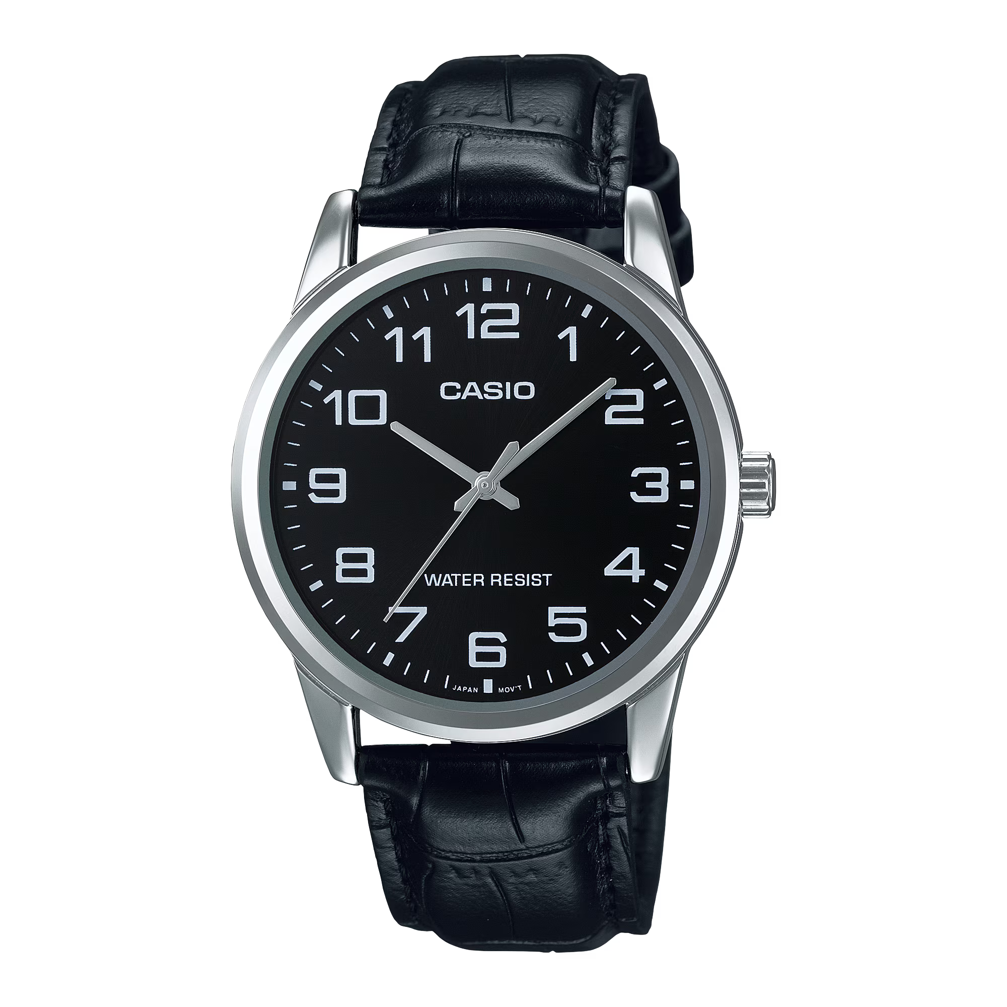 Casio Classic Analog – Leather Strap (Ref. MTP-V001L)