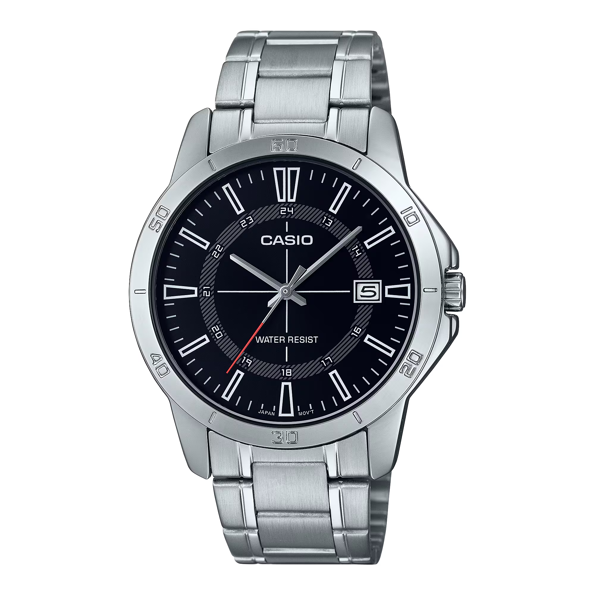 Casio Classic Analog – Stainless Steel (Ref. MTP-V004D)