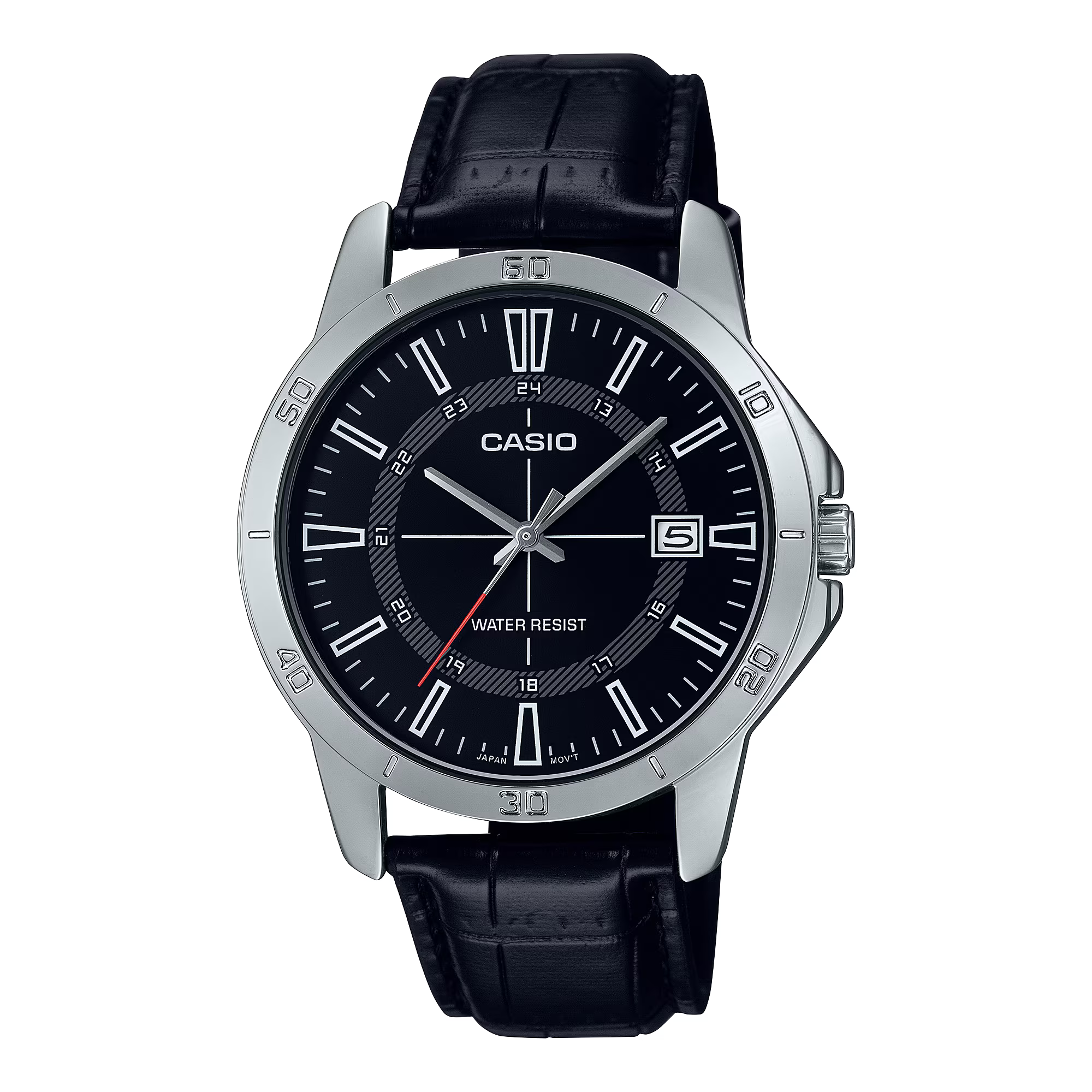 Casio Classic Analog – Leather Strap (Ref. MTP-V004L)