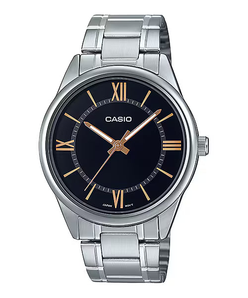 Casio Classic Analog – Stainless Steel (Ref. MTP-V005D)