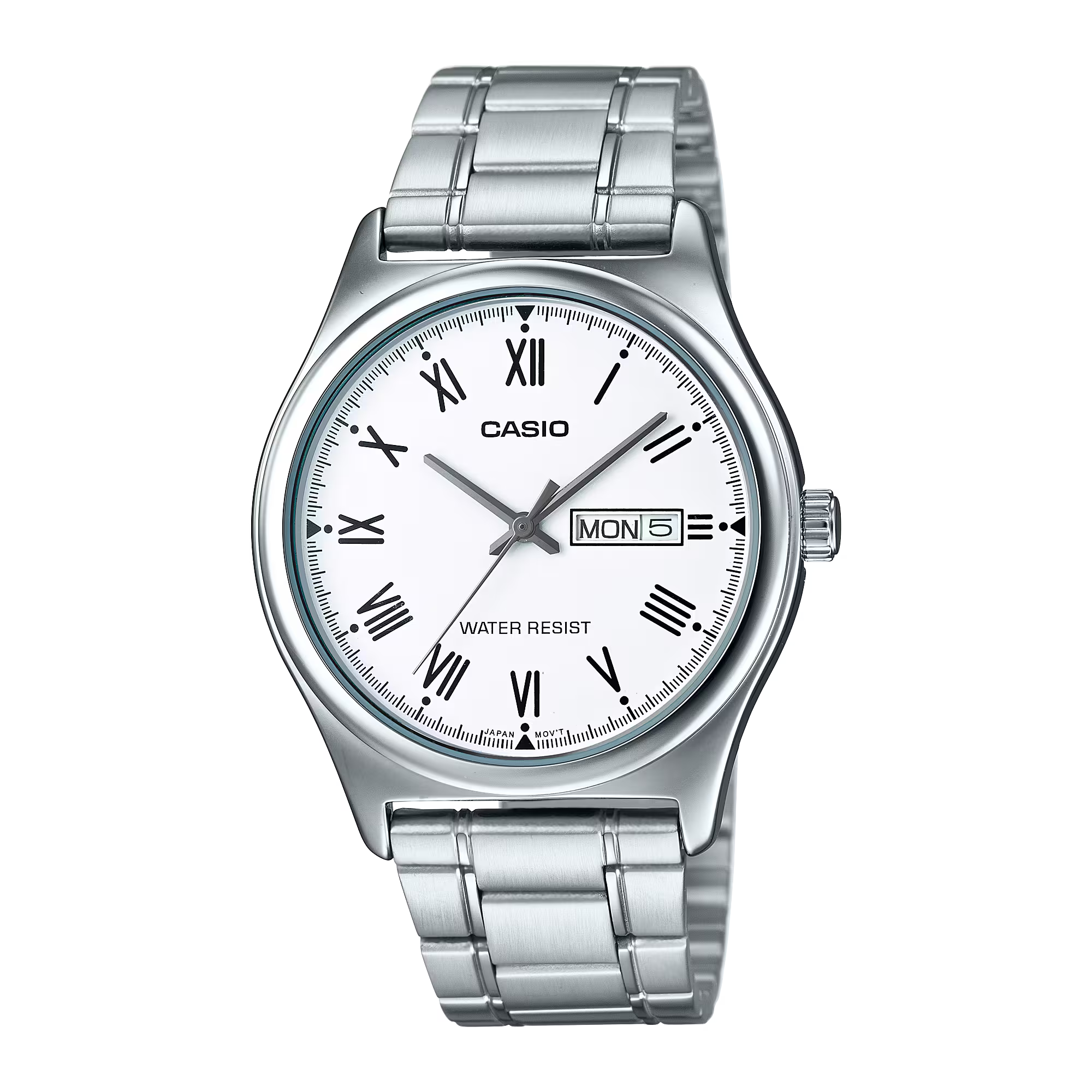 Casio Classic Analog – Stainless Steel (Ref. MTP-V006D)