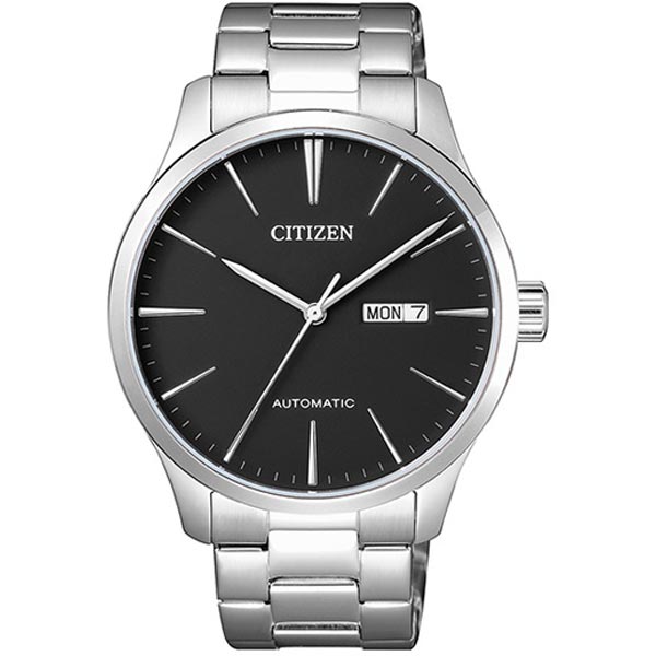Citizen Automatic Mechanical – Black & Silver Dial Stainless Steel (Ref: NH8350-83E)