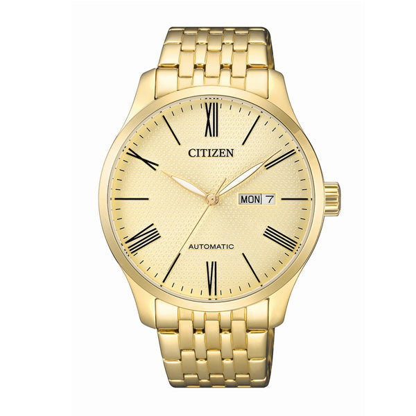 Citizen Automatic Golden Elegance– Stainless Steel Bracelet (Ref: NH8352-53P)